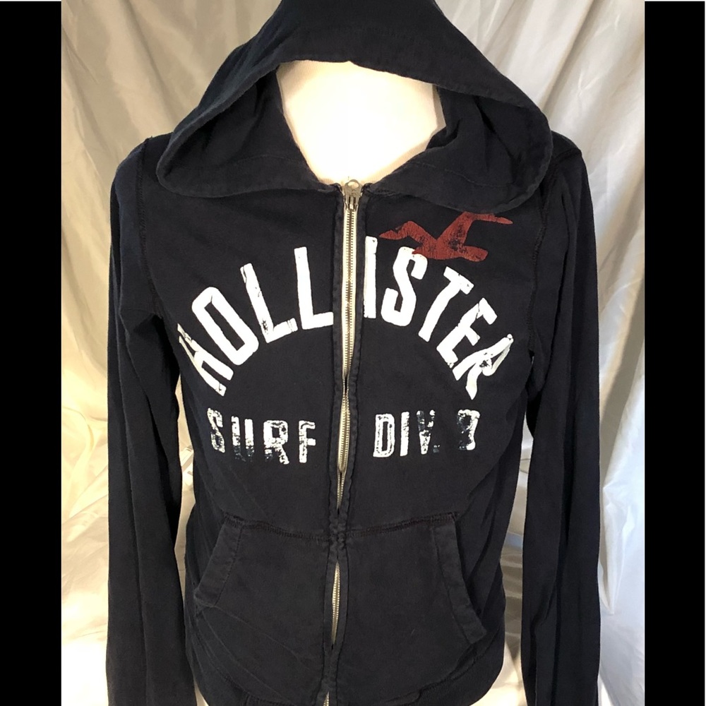 Hollister zip up hoodie